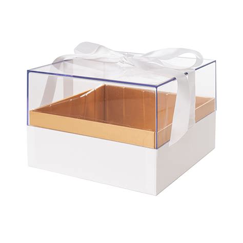 acrylic gift boxes with lids